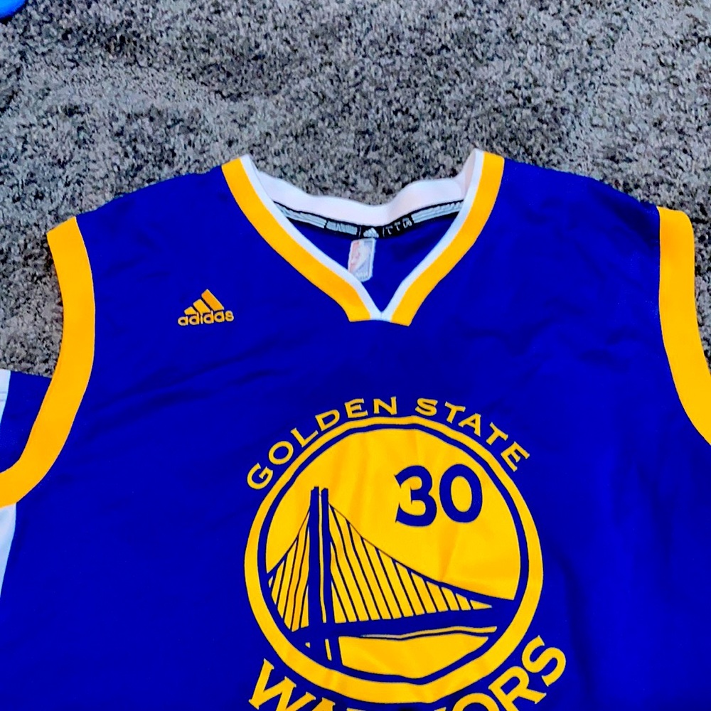 CURRY Adidas basketball jersey men’s large